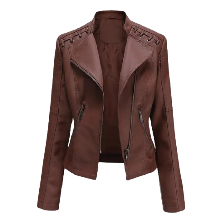 High Quality Jacket Leather Winter Coats For Ladies Women