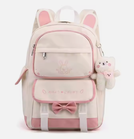 Large capacity junior high school students schoolbag fresh sweet backpack girl cartoon cute backpack