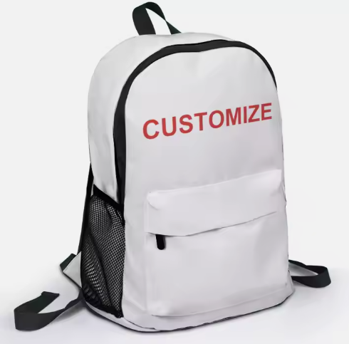 NO MOQ Custom Sublimation Full Color Print Anime Backpack Cute School Bags For Girls Boys