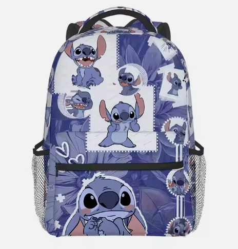 Wholesale Cartoon & Anime Peripherals Stitch Schoolbag Backpack Birthday Gift Student Large Capacity Schoolbag